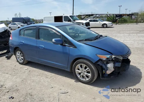 2010 Honda Insight Ex from USA, damaged, VIN JHMZE2H75AS008122